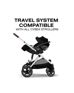 Cybex Cloud G Pro Comfort Extend Infant Car Seat - Moon Black