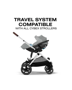 Cybex Cloud G Pro Comfort Extend Infant Car Seat - Stone Grey