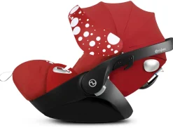 Cybex Cloud Q SensorSafe Reclining Infant Car Seat - Petticoat Red by Jeremy Scott