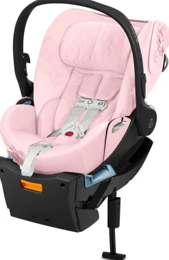 Cybex Cloud Q Sensorsafe Reclining Infant Car Seat - Simply Flowers - Pale Blush
