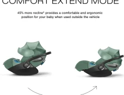Cybex Cloud T SensorSafe Infant Car Seat - Leaf Green