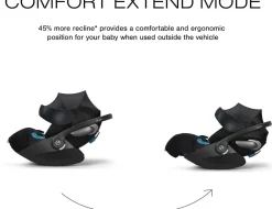 Cybex Cloud T SensorSafe Infant Car Seat - Sepia Black
