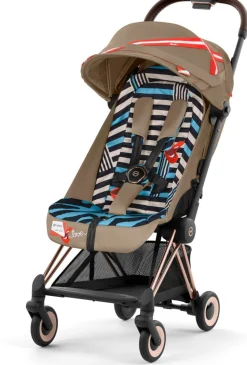 Cybex COYA Compact Stroller - KK One Love / Rose Gold