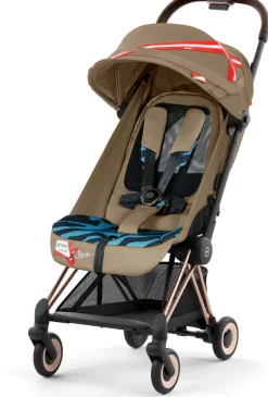 Cybex COYA Compact Stroller - KK One Love / Rose Gold