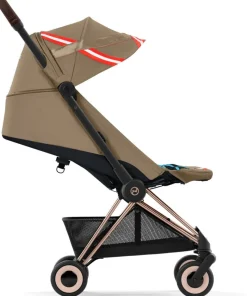 Cybex COYA Compact Stroller - KK One Love / Rose Gold
