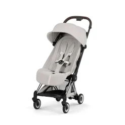 Cybex Coya Stroller (2026) - Style Collection - Chrome Frame / City Grey Lux Seat