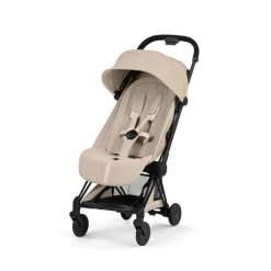 Cybex Coya Stroller (2026) - Style Collection - Matte Black Frame / Cozy Beige Lux Seat