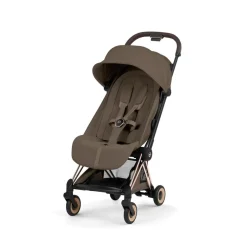 Cybex Coya Stroller (2026) - Style Collection - Rose Gold Frame / Coconut Brown Lux Seat