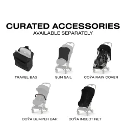 Cybex Coya Stroller (2026) - Style Collection - Rose Gold Frame / Coconut Brown Lux Seat