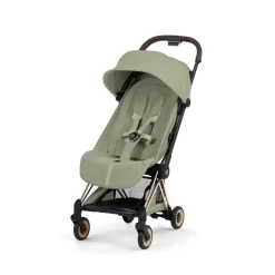 Cybex Coya Stroller (2026) - Style Collection - Rose Gold Frame / Sage Green Lux Seat