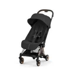 Cybex Coya Stroller (2026) - Style Collection - Rose Gold Frame / Sepia Black Lux Seat