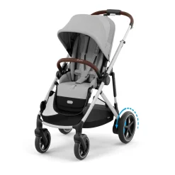 Cybex eGazelle S Electronic Assist Stroller - Silver Frame / Stone Grey