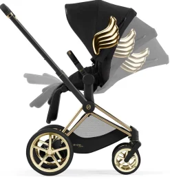Cybex ePriam 2 Electronic Assist Stroller (One Box) - Jeremy Scott Wings