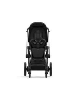 Cybex ePriam 2 Electronic Assist Stroller (One Box) - Matte Black / Sepia Black