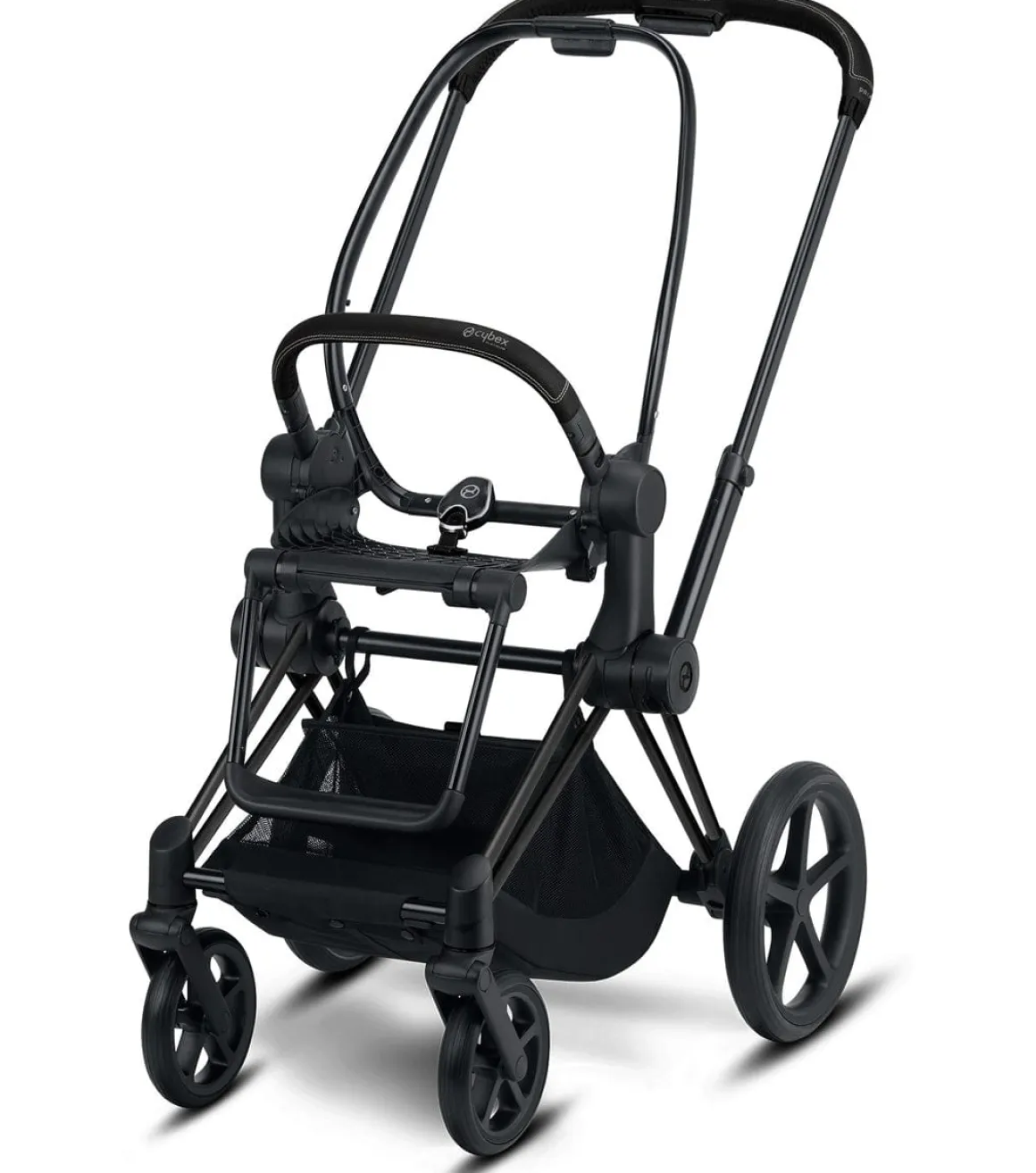 Cybex ePriam Electronic Assist Stroller Frame - Matte Black