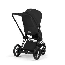 Cybex e-Priam Stroller (2026) - Matte Black Frame / Sepia Black Lux Seat