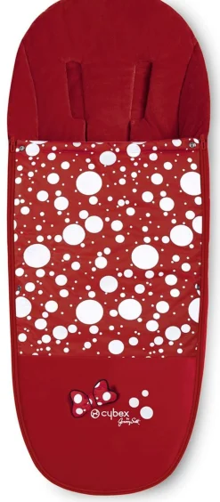 Cybex Footmuff - Petticoat Red by Jeremy Scott