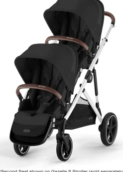 Cybex Gazelle S Second Seat - Silver Frame / Moon Black