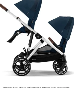Cybex Gazelle S Second Seat - Silver Frame / Ocean Blue