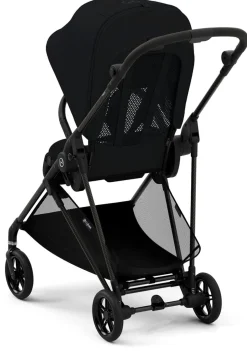 Cybex Melio Carbon 3 Compact Stroller - Moon Black