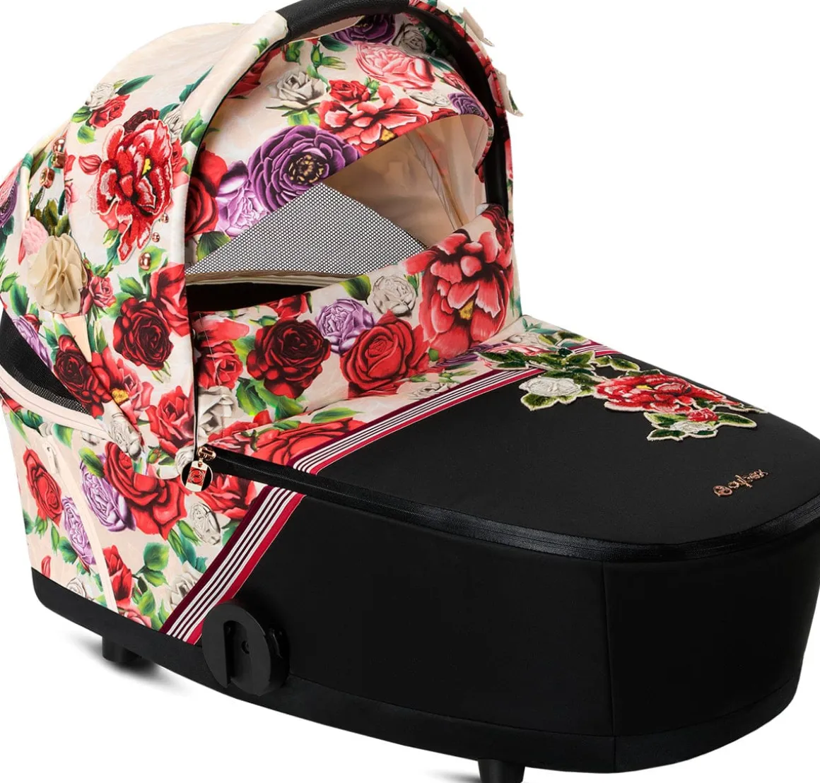 Cybex Mios 2 Carry Cot - Spring Blossom Light
