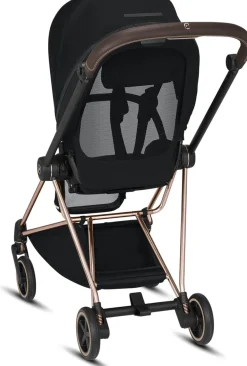 Cybex Mios 2 Complete Stroller - Matte Black/True Red