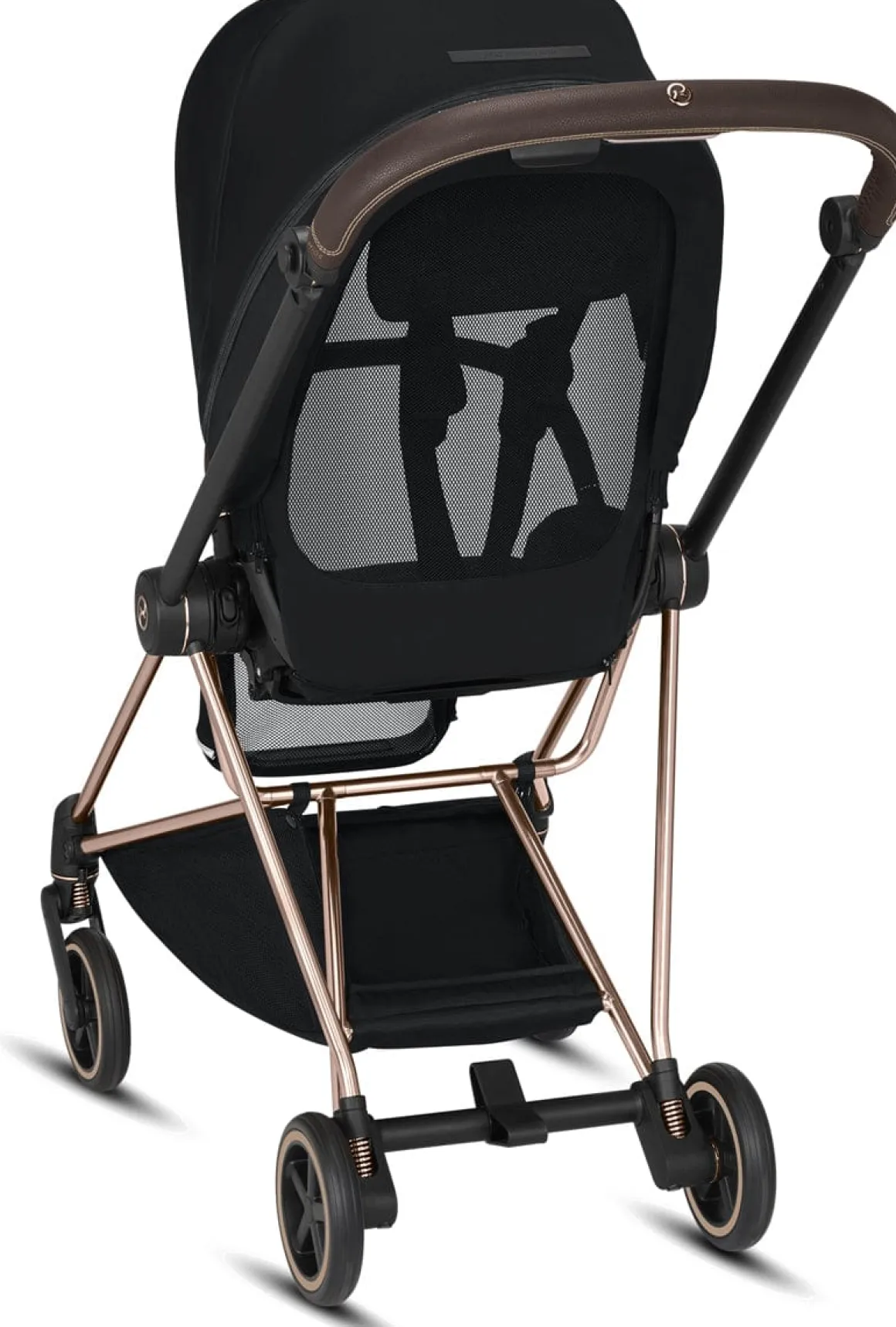 Cybex Mios 2 Complete Stroller - Matte Black/True Red