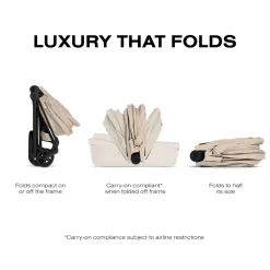 Cybex Mios / Coya Fold Lux Carry Cot (2026) - Cozy Beige