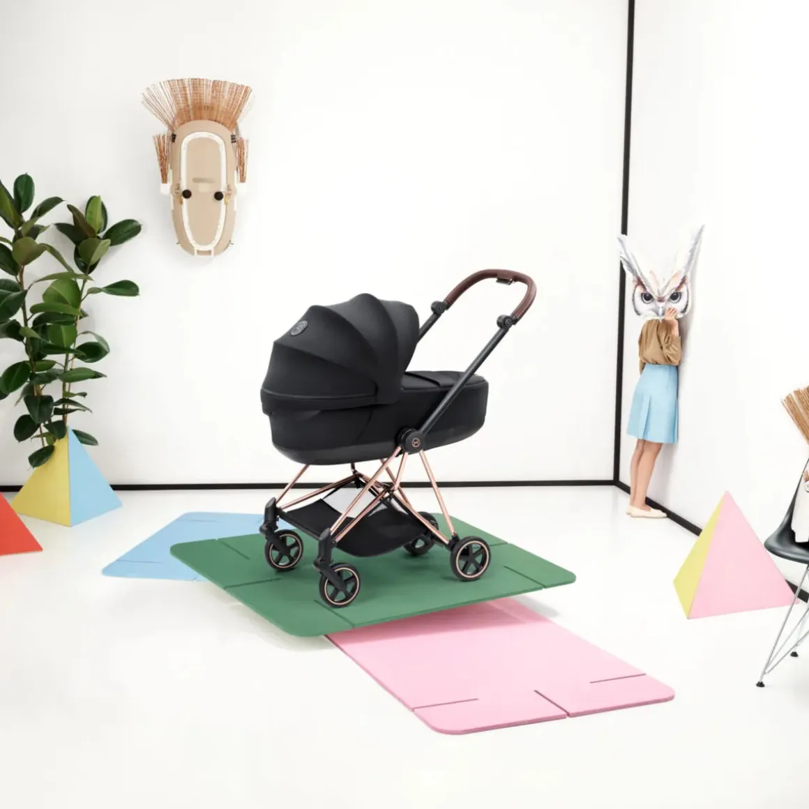 Cybex Mios / Coya Fold Lux Carry Cot (2026) - Sepia Black