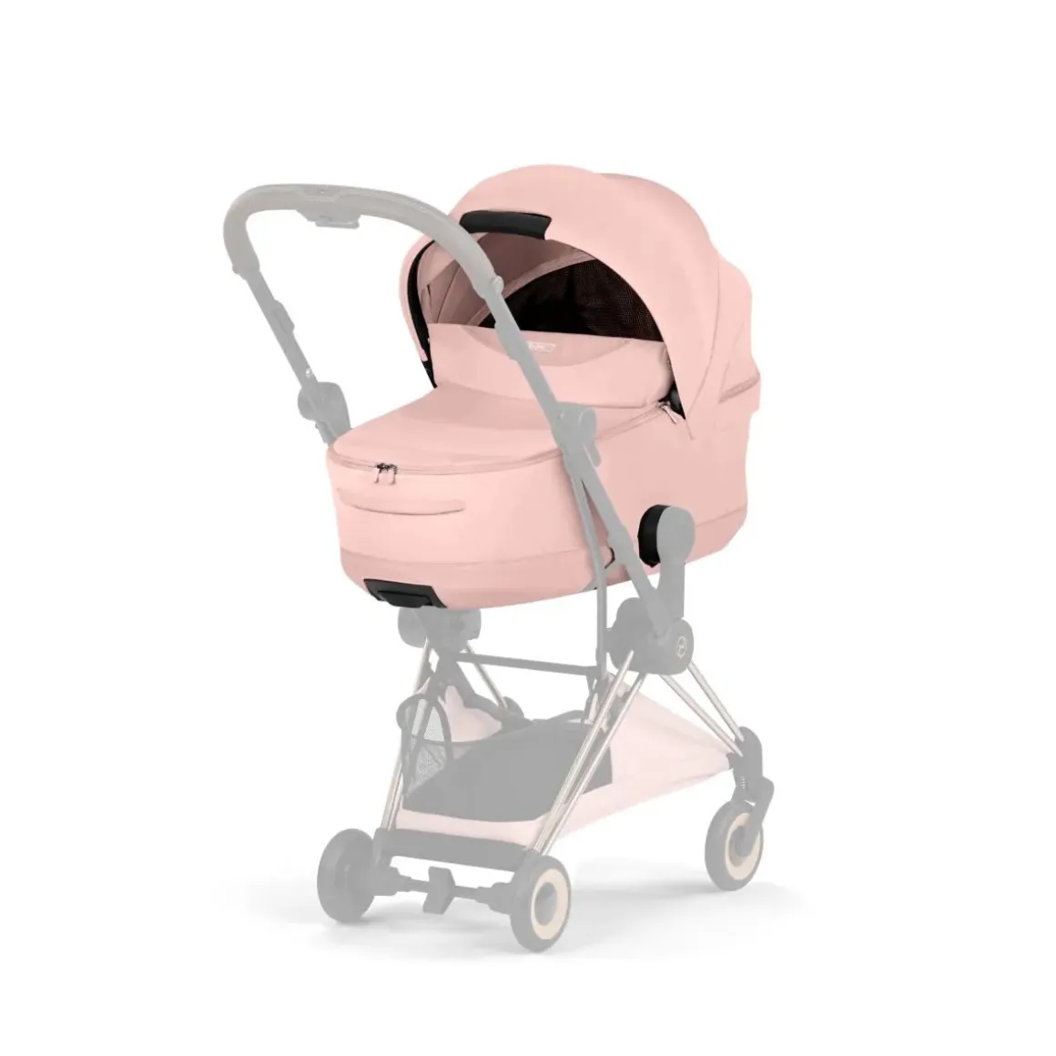 Cybex Mios / Coya Fold Lux Carry Cot (2026) - Style Collection - Peach Pink