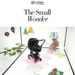 Cybex Mios / Coya Fold Lux Carry Cot (2026) - Style Collection - Sepia Black