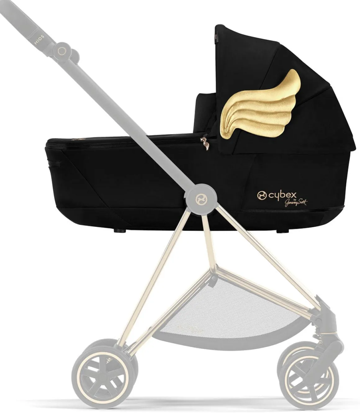 Cybex Mios 3 Lux Carry Cot - Jeremy Scott Wings