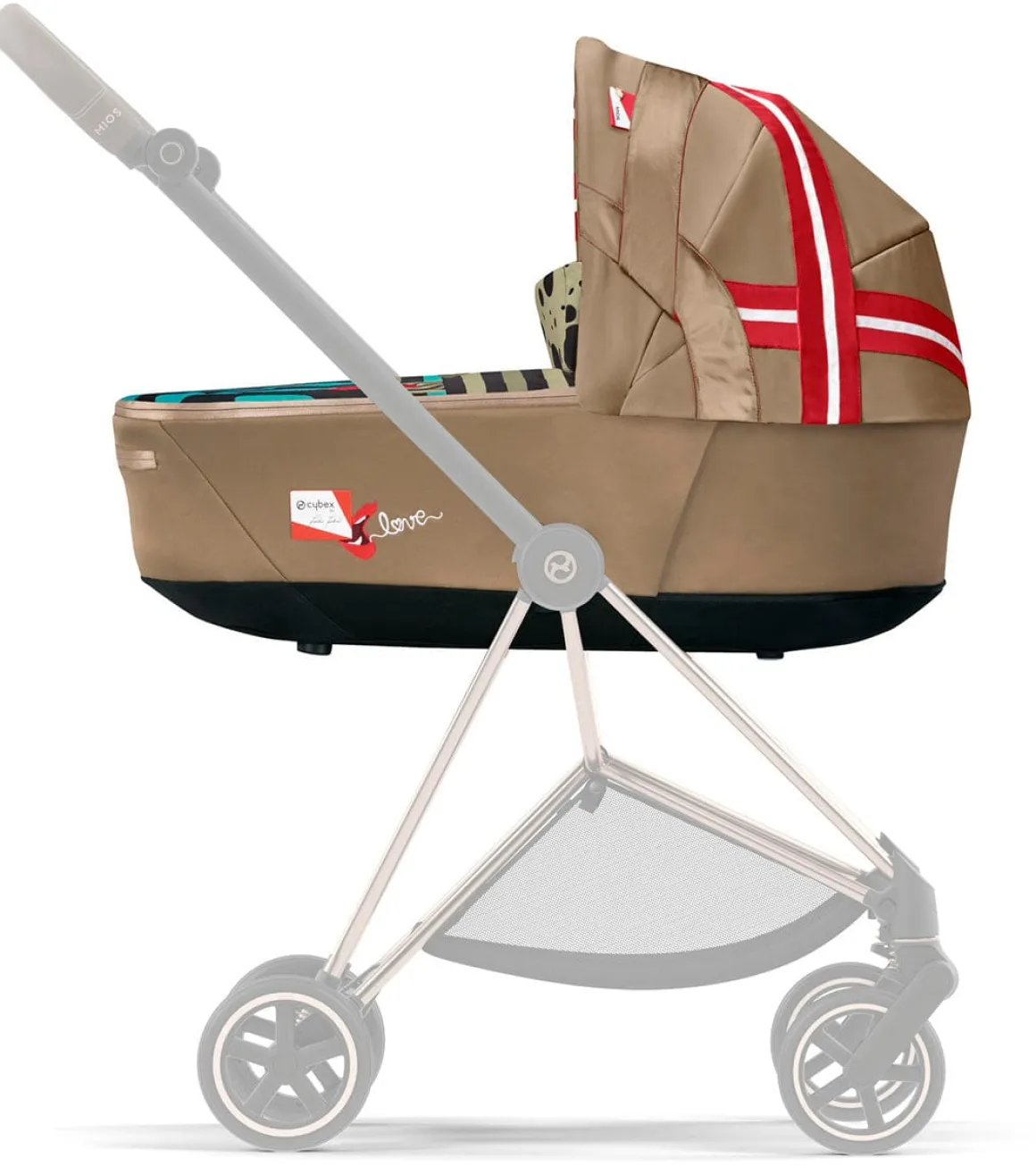 Cybex Mios 3 Lux Carry Cot - Karolina Kurkova One Love