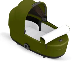 Cybex Mios 3 Lux Carry Cot - Khaki Green