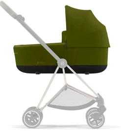 Cybex Mios 3 Lux Carry Cot - Khaki Green