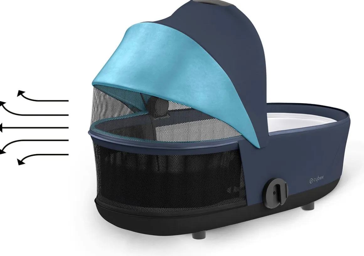 Cybex Mios 3 Lux Carry Cot - Nautical Blue
