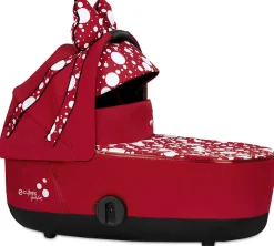 Cybex Mios Lux Carry Cot - Petticoat Red by Jeremy Scott