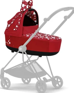 Cybex Mios Lux Carry Cot - Petticoat Red by Jeremy Scott