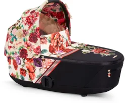 Cybex Mios 3 Lux Carry Cot - Spring Blossom Light