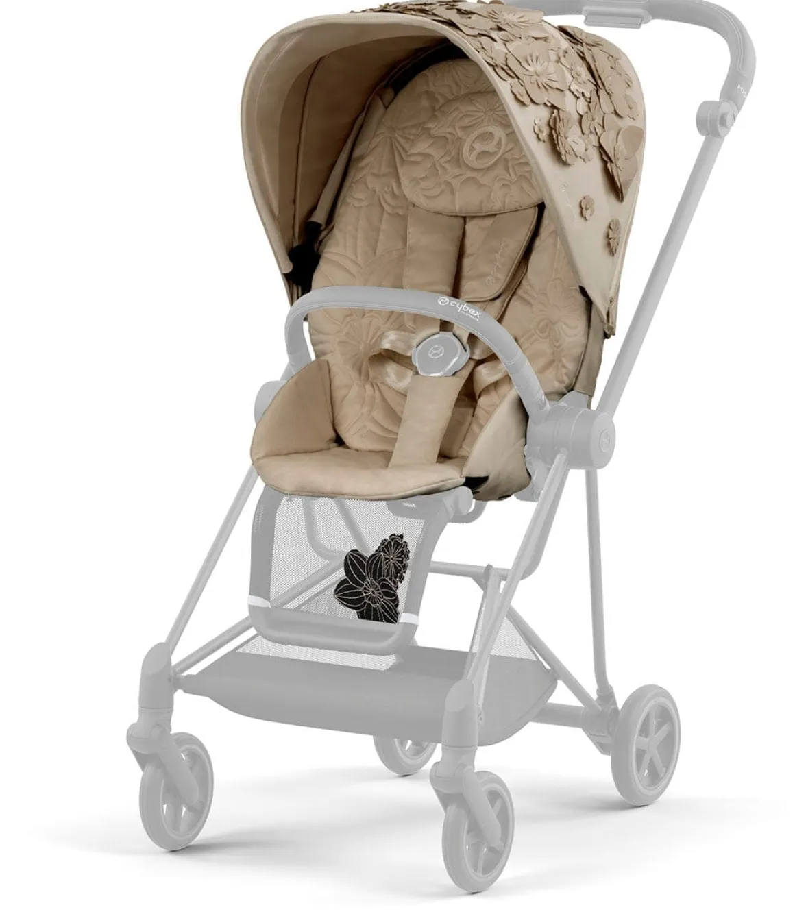 Cybex Mios 3 Seat Pack - Simply Flowers Nude Beige