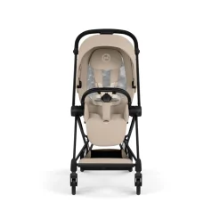 Cybex Mios Stroller (2026) - Matte Black Frame / Cozy Beige Lux Seat