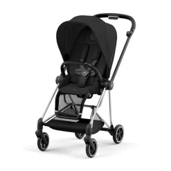 Cybex Mios 3 Stroller (One Box) - Chrome / Black / Sepia Black