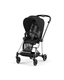 Cybex Mios 3 Stroller (One Box) - Chrome / Black / Sepia Black