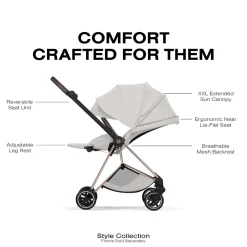 Cybex Mios Style Seat Pack (2026) - City Grey