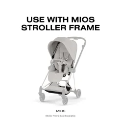 Cybex Mios Style Seat Pack (2026) - City Grey