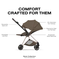 Cybex Mios Style Seat Pack (2026) - Coconut Brown