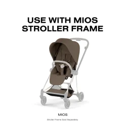Cybex Mios Style Seat Pack (2026) - Coconut Brown