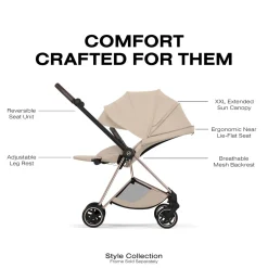 Cybex Mios Style Seat Pack (2026) - Cozy Beige