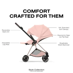 Cybex Mios Style Seat Pack (2026) - Peach Pink