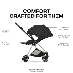 Cybex Mios Style Seat Pack (2026) - Sepia Black